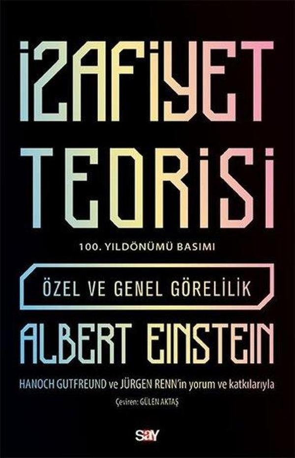 İzafiyet Teorisi - 100 Yıl Basımı - Özel ve Genel Görelilik - Say Yayınları - Image 1