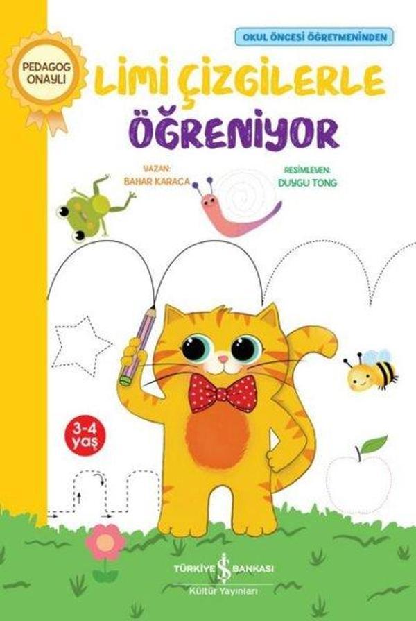 Limi Çizgilerle Öğreniyor - Okul Öncesi Öğretmeninden - İş Bankası Kültür Yayınları - Image 1