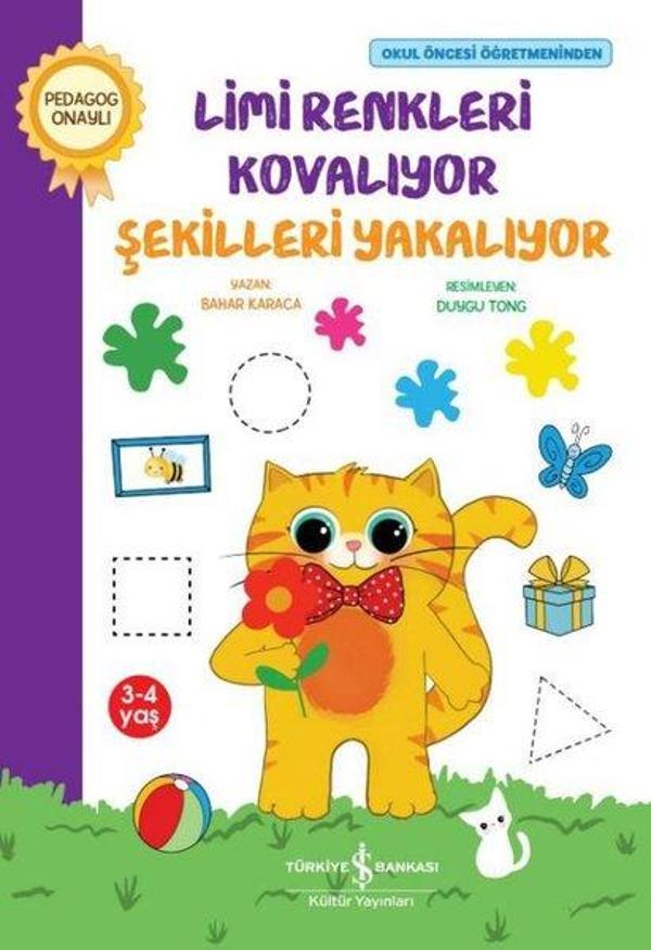 Limi Renkleri Kovalıyor - Okul Öncesi Öğretmeninden - İş Bankası Kültür Yayınları - Image 1