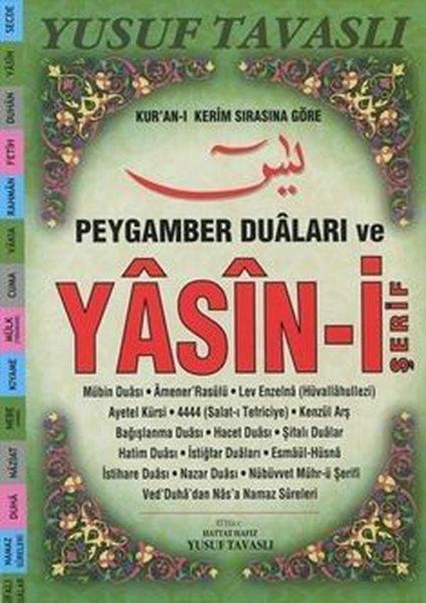 Peygamber Duaları ve Yasin-i Şerif - Orta Boy Fihristli - Tavaslı - Image 1