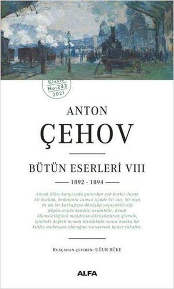Anton Çehov Bütün Eserleri 8 - 1892 1894 - Alfa Yayıncılık - Image 1