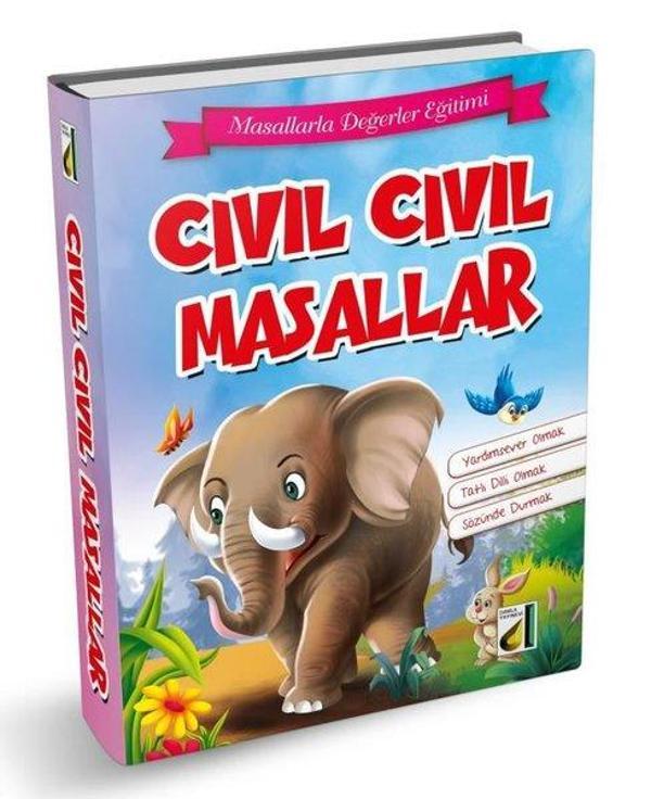 Cıvıl Cıvıl Masallar - Masallarla Değerler Eğitimi - Damla Yayınevi - Image 1