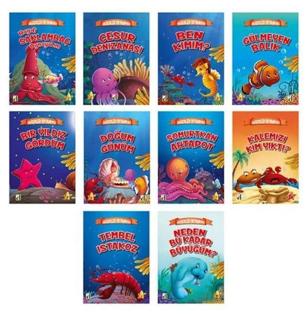 Değerler Okyanusu Seti - 10 Kitap Takım - Damla Yayınevi - Image 1