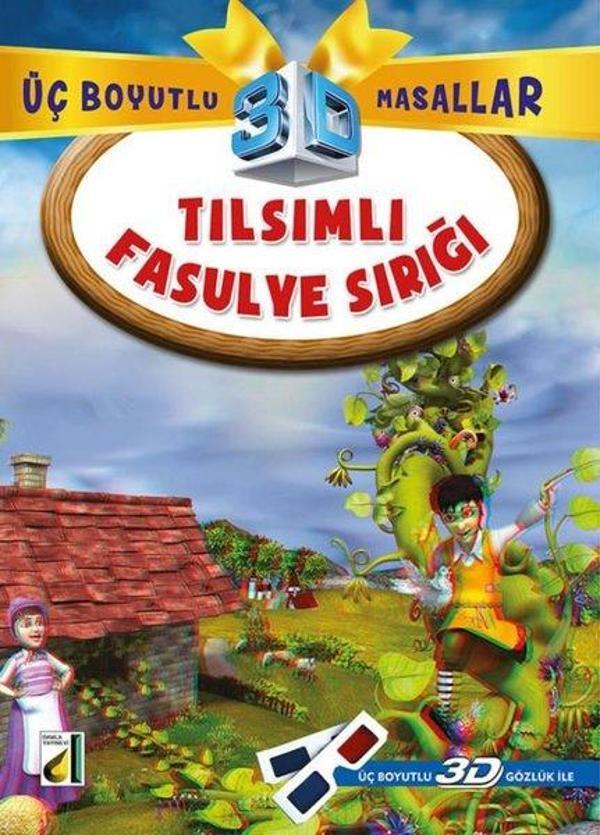 Tılsımlı Fasulye Sırığı - Üç Boyutlu Masallar - Damla Yayınevi - Image 1