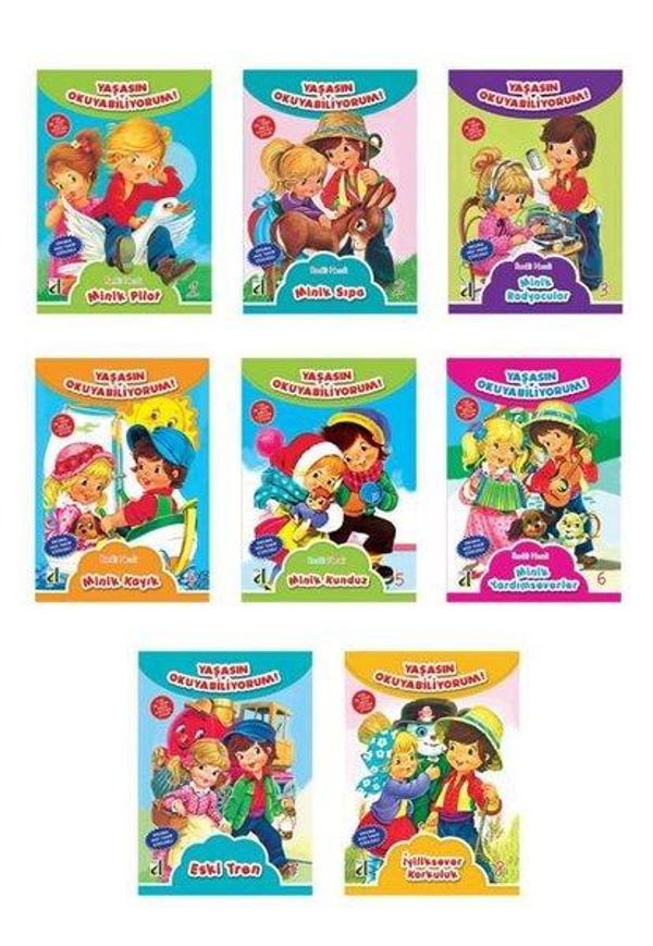 Yaşasın Okuyabiliyorum - 8 Kitap Takım - Damla Yayınevi - Image 1
