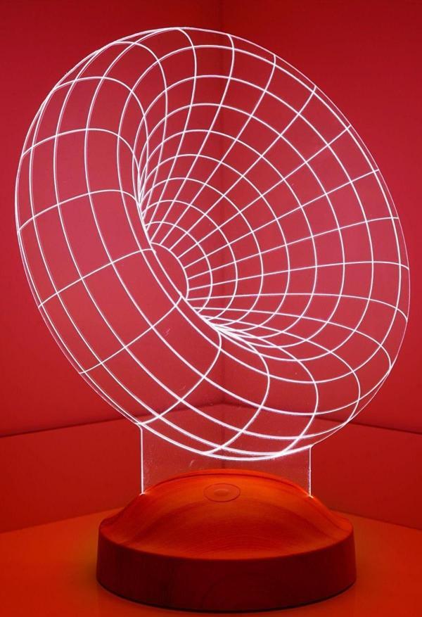 Sevgi Lambası Gravity, Solucan Deliği 3d Led Lamba, Boom Led 3 Boyutlu Lamba - Image 1