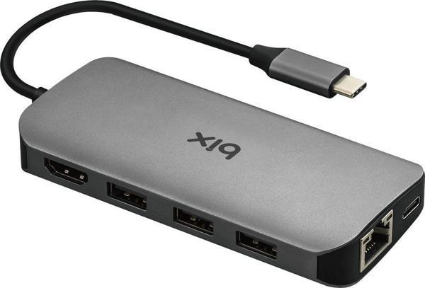 BIX BX10HB 8'li USB Type-C DOCKING STATION - Image 1