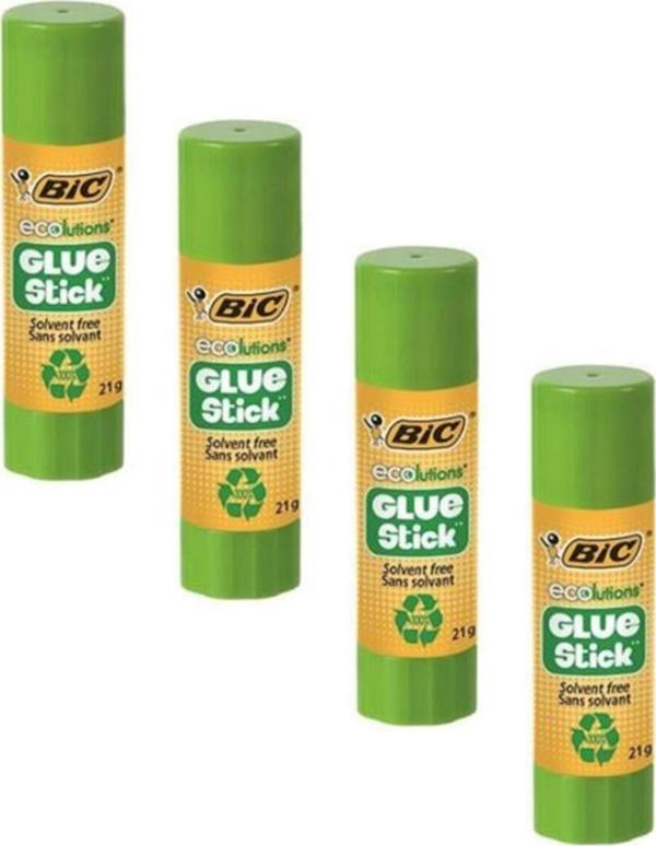 Bic Eco Glue Stick Yapıştırıcı 21 Gr 4'Lü Set - Image 1