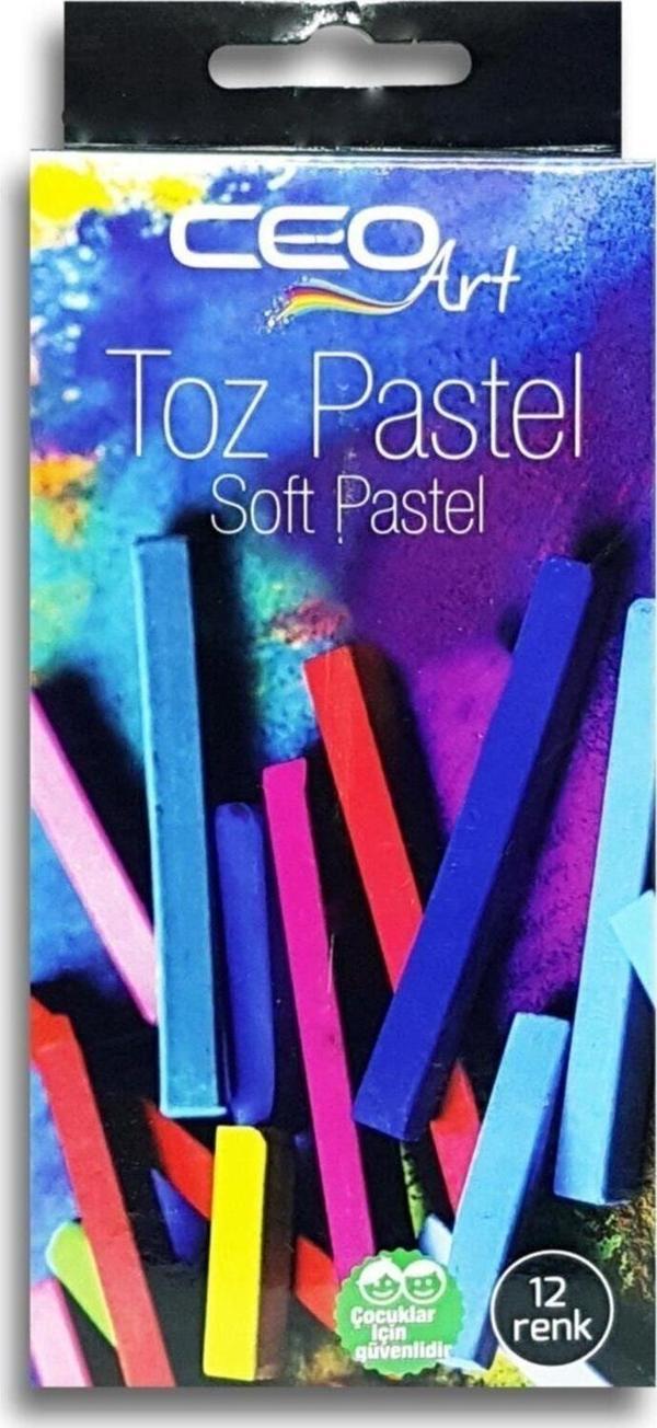 Ceo Ceoart 12 Renk Toz Pastel Boya Ceo-Pa0001 - Image 1