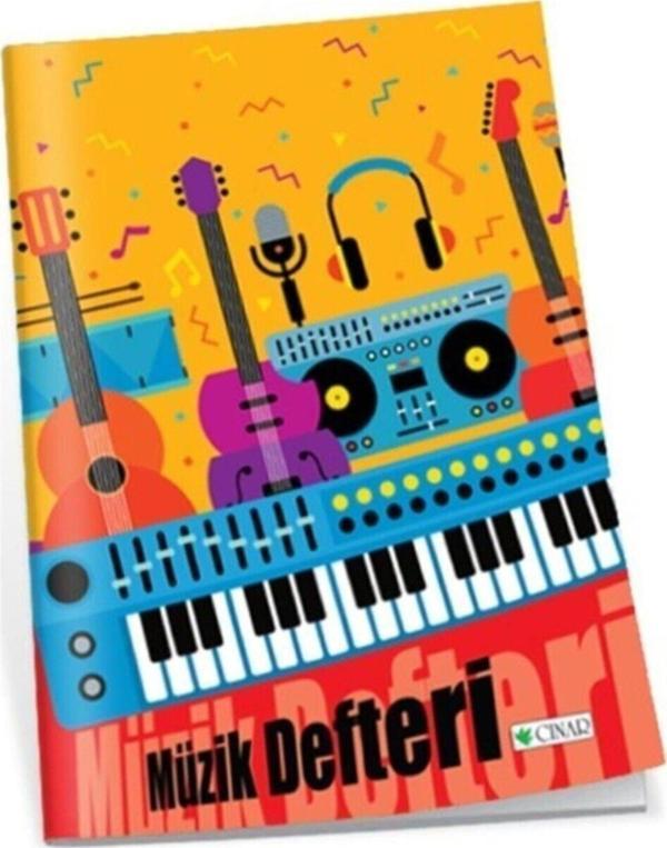 Çınar Defter Çınar 22000 Büyük Müzik Defteri - 20 Yaprak - Image 1