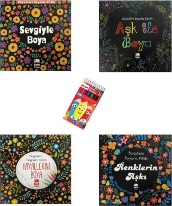 Ema Çocuk Ema Yetişkin Boyama Kitabı Seti Ofisinn No:23 M.S - Ema Çocuk - Image 1