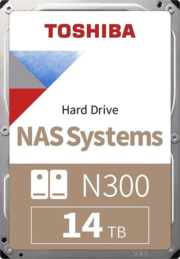 TOSHIBA N300 Serisi NAS Diski 14TB HDWG21EUZSVA - Image 1