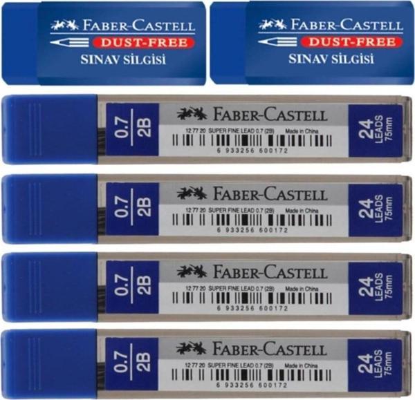 Faber-Castell 0.7 Uç - Silgi Seti - Image 1