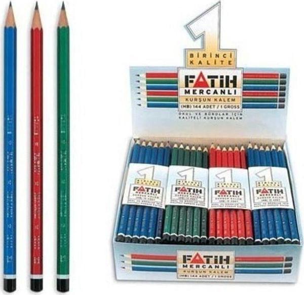 Fatih Mercanlı Kurşun Kalem 12'Li - Image 1
