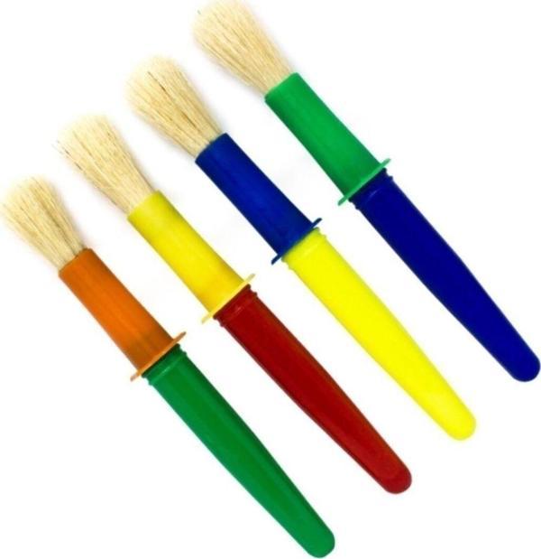 Globox 1 Adet Büyük Boy Xl Bebek Sulu Boya Fırçası - Image 1