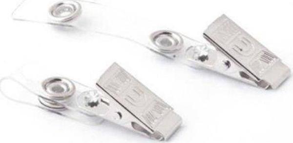 Ark Yaka Kartı Klipsi Metal (100 Lü Paket) - Image 1