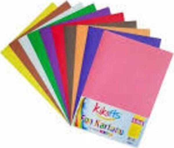 Kika Fon Kartonu 25*35 10 Lu Karışık Renk 1 Paket - Image 1