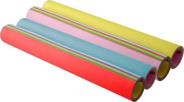 Kika Karışık Renkli Fon Kartonu -10 Renk 10 Adet- 48X68 Cm, 100 Gr. - Image 1