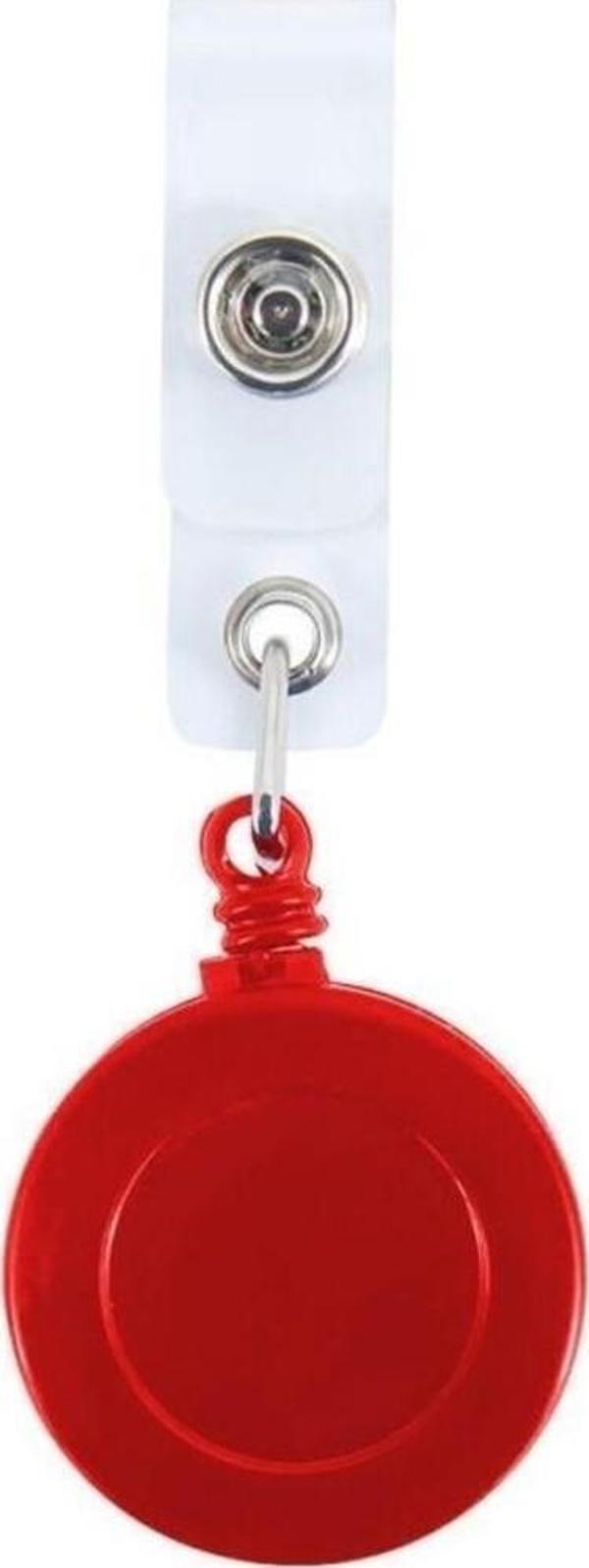 İnox Plastik Kancalı Yoyo Kırmızı (50 Li Paket) - Image 1
