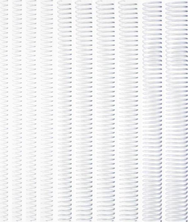 Kayreb Spiral Plastik Helezon 14 Mm Şeffaf 100 Lü (1 Paket 100 Adet) - Image 1