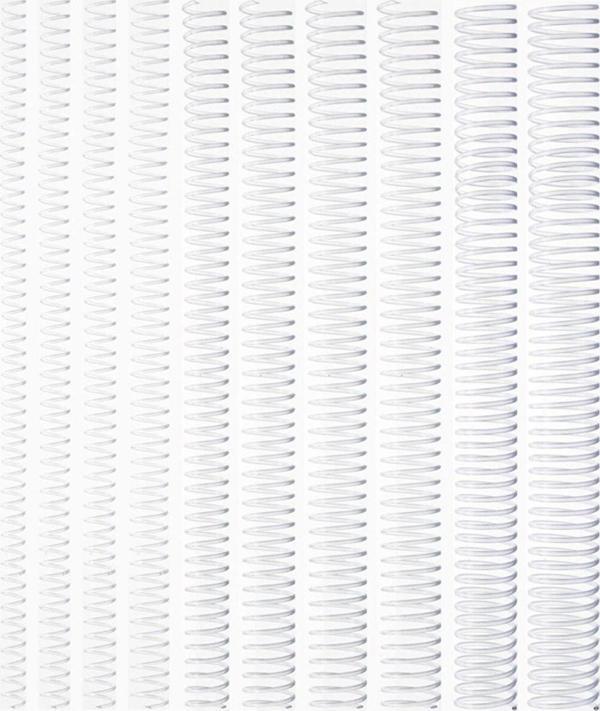 Kayreb Spiral Plastik Helezon 8 Mm Şeffaf 100 Lü (1 Paket 100 Adet) - Image 1