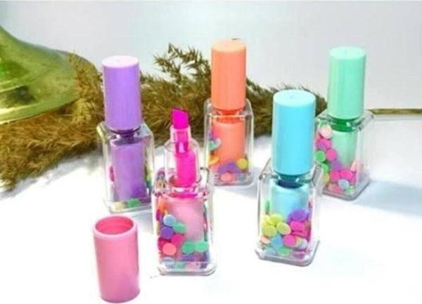 Misyon Oje Şekilli Fosforlu Kalem 5Li Set - Image 1