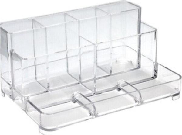 Ops Klm 202 Masaüstü Organizer Kalemlik Şeffaf - Image 1