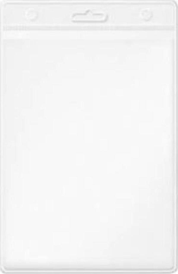 Sarff Kart Poşeti Dikey 7.5x9.5 CM Şeffaf 100 Lü (1 Paket 100 Adet) - Image 1
