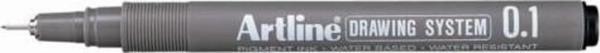 Artline Teknik Çizim Kalemi 0.1 MM Siyah (12 Li Paket) - Image 1