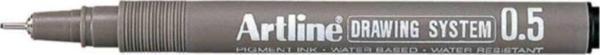 Artline Teknik Çizim Kalemi 0.5 MM Siyah (12 Li Paket) - Image 1