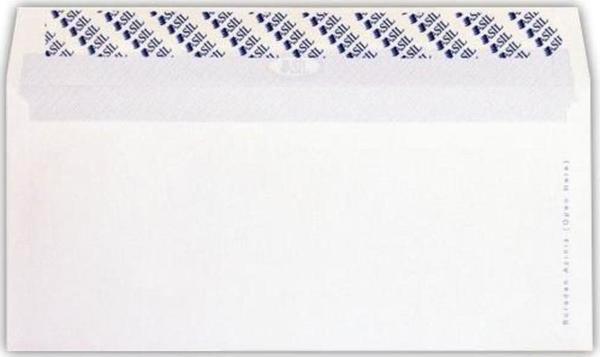 Asil Doğan Buklet Mektup Zarf Extra Silikonlu 11.4 x 16.2 Cm 110 GR (500 Lü Paket) - Image 1