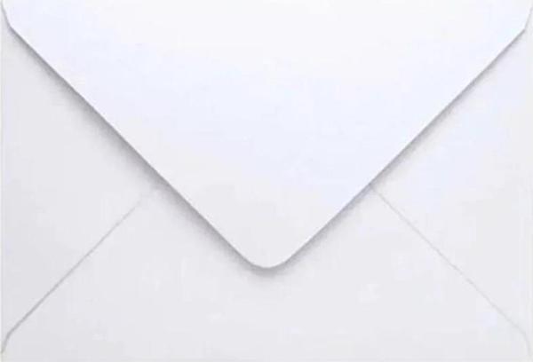 Asil Doğan Davetiye 1. Hamur 13 x 18 CM 90 Gram Davetiye Zarfı Beyaz (500 Adet) - Image 1