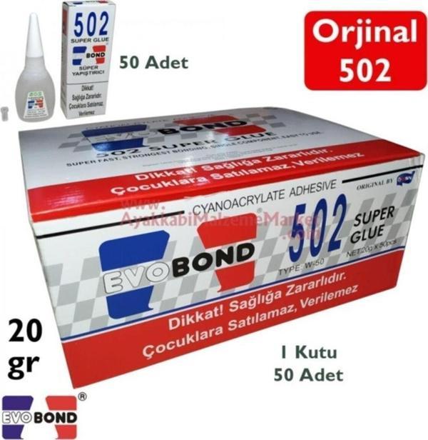 Evobond Japon Yapıştırıcı 20 GR (50 Li Paket) - Image 1