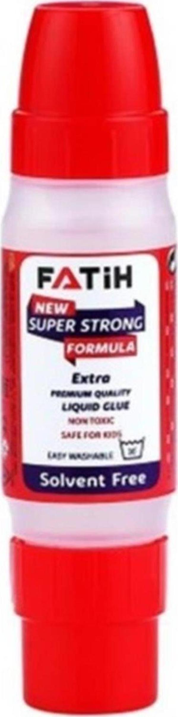 Fatih Sıvı Yapıştırıcı Solventsiz Çift Uçlu Şeffaf 30 ML - Image 1
