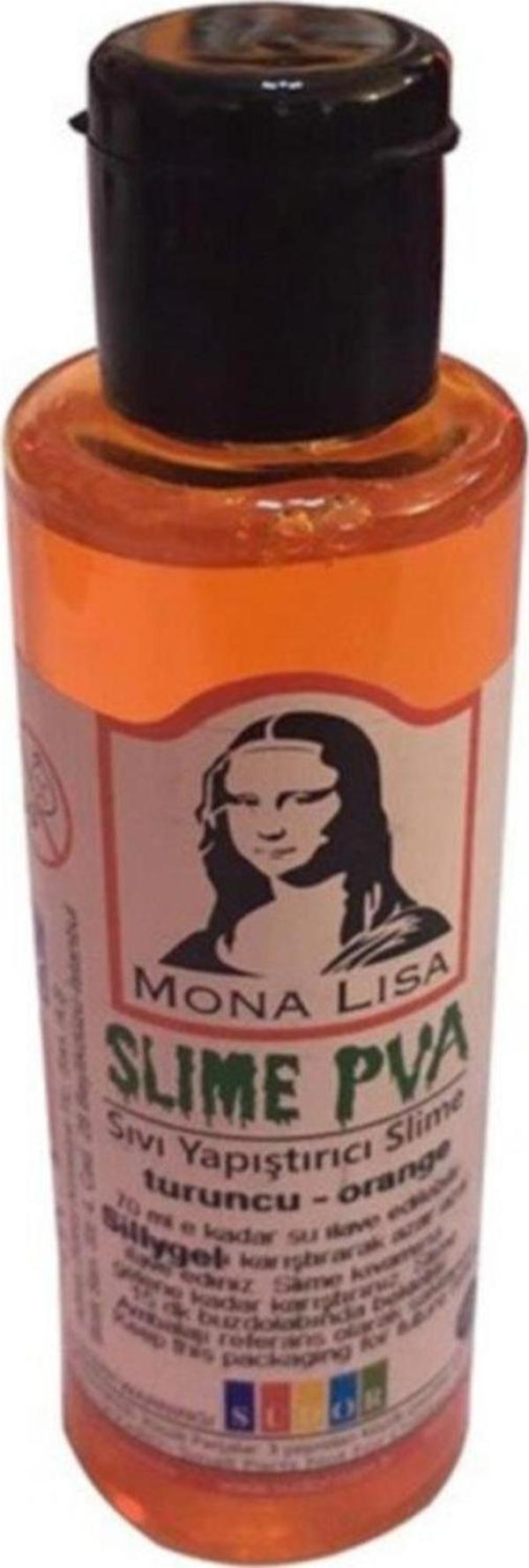 Monalisa Sıvı Yapıştırıcı Slime 70 ML Turuncu (12 Li Paket) - Image 1
