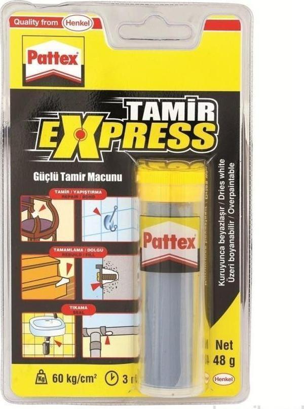 Pattex Güçlü Tamir Macunu Tamir Express 48 Gram - Image 1