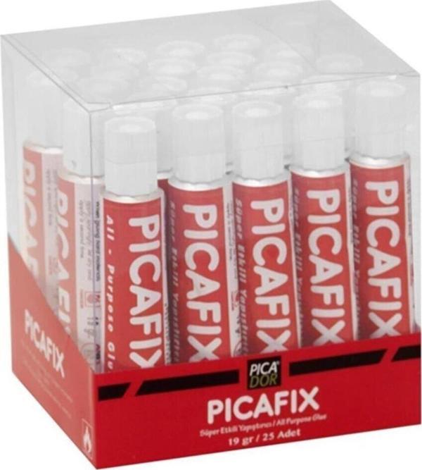 Picafix Sıvı Yapıştırıcı 19 Gram (25 Adet Sıvı Yapıştırıcı) - Image 1