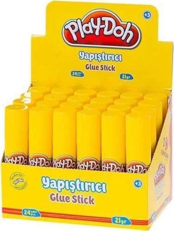 Play-Doh Stick Yapıştırıcı 21 Gram Glue Stick Yapıştırıcı (24 Lü Paket) - Image 1