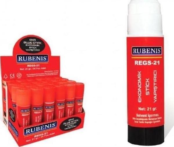 Rubenis Stick Yapıştırıcı 21 Gram Stick Yapıştırıcı (24 Lü Paket) - Image 1