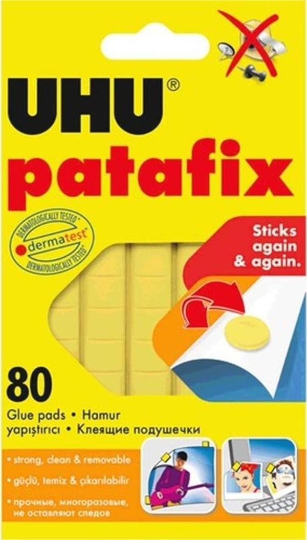 Uhu Hamur Yapıştırıcı Patafix Sarı Hamur Yapıştırıcı - Image 1