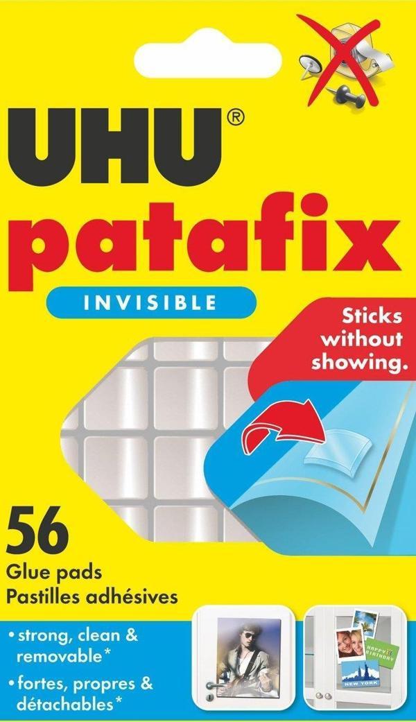 Uhu Hamur Yapıştırıcı Patafix Şeffaf Hamur Yapıştırıcı - Image 1