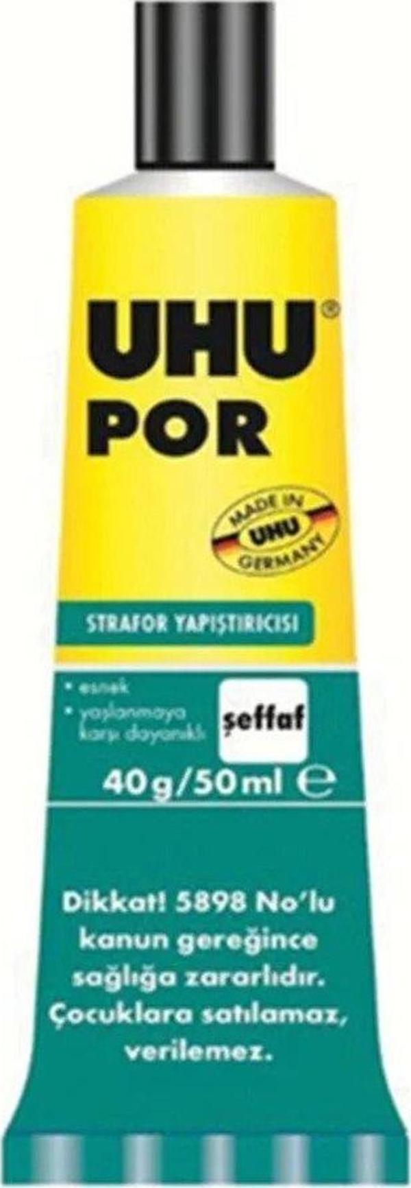 Uhu Sıvı Yapıştırıcı Por 50 ML Sıvı Yapıştırıcı (10 Lu Paket) - Image 1