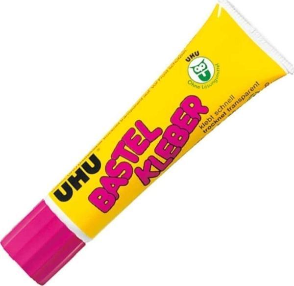 Uhu Tutkal Bastel Kleber 90 Gram Beyaz Tutkal (12 Li Paket) - Image 1