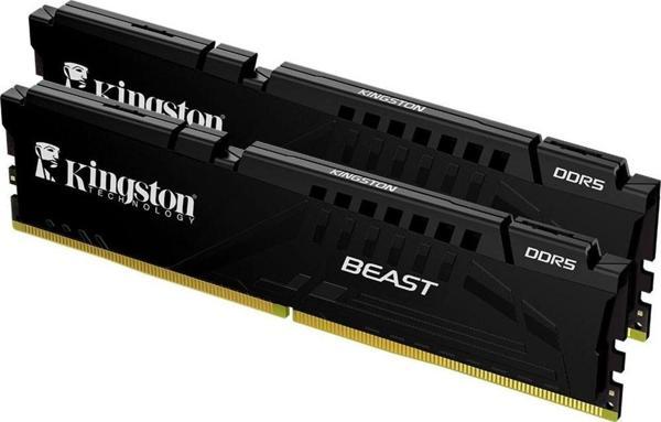 Kingston Beast 32GB DDR5 6400MHz CL32 Masaüstü Performans Ram Kit (2x16GB) - Image 1