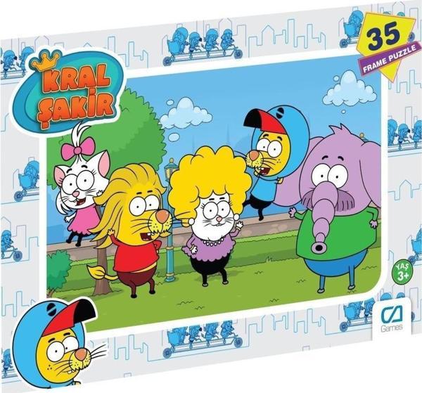 Ca Puzzle Kral Şakir Frame 35 Parça Puzzle (Karışık Model 1 Adet) - Image 1