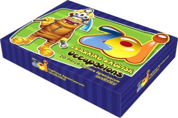 Gordion Junior Puzzle Eğitici Zoi İngilizce Meslekler 20 Parça 40240 - Image 1