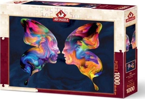 Art Puzzle Kelebek Aşkı 1000 Parça Puzzle - Image 1