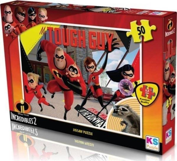 KS Games Incredibles 2 50 Parça Puzzle - Image 1