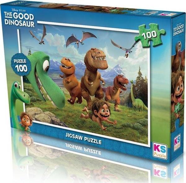 Ks Games İyi Bir Dinazor The Good Dinasour 100 Parça Çocuk Puzzle - Image 1