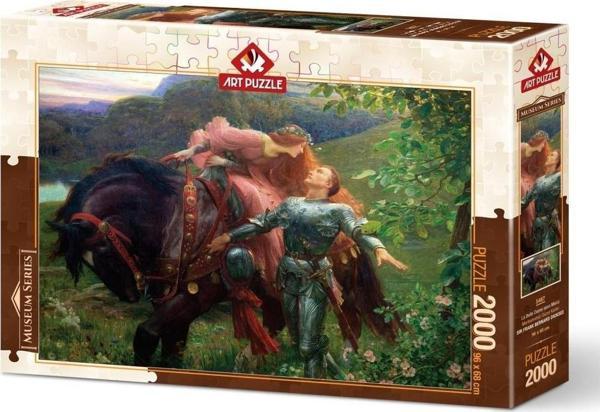 Art Puzzle Merhametsiz Güzel Kadın 2000 Parça Puzzle - Image 1